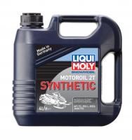 Моторное масло Liqui Moly Snowmobil Motoroil 2T Synthetic, 4л