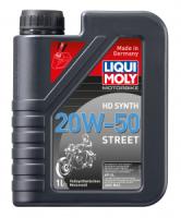 Моторное масло Liqui Moly Motorbike HD Synth Street 20W-50, 1л