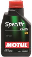 Моторное масло MOTUL SPECIFIC CNG/LPG 5W-40, 1л