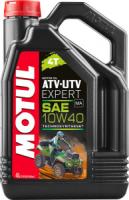 Масло для квадроциклов MOTUL ATV-UTV EXPERT 10W-40 SM/MA, 4 л Масло для квадроциклов MOTUL ATV-UTV EXPERT 10W-40 SM/MA, 4 л